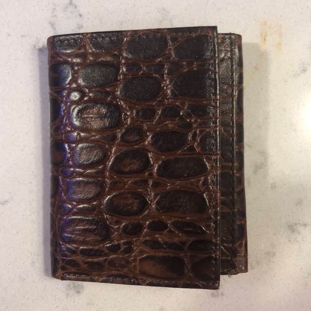 Men’s Alligator Skin Wallet